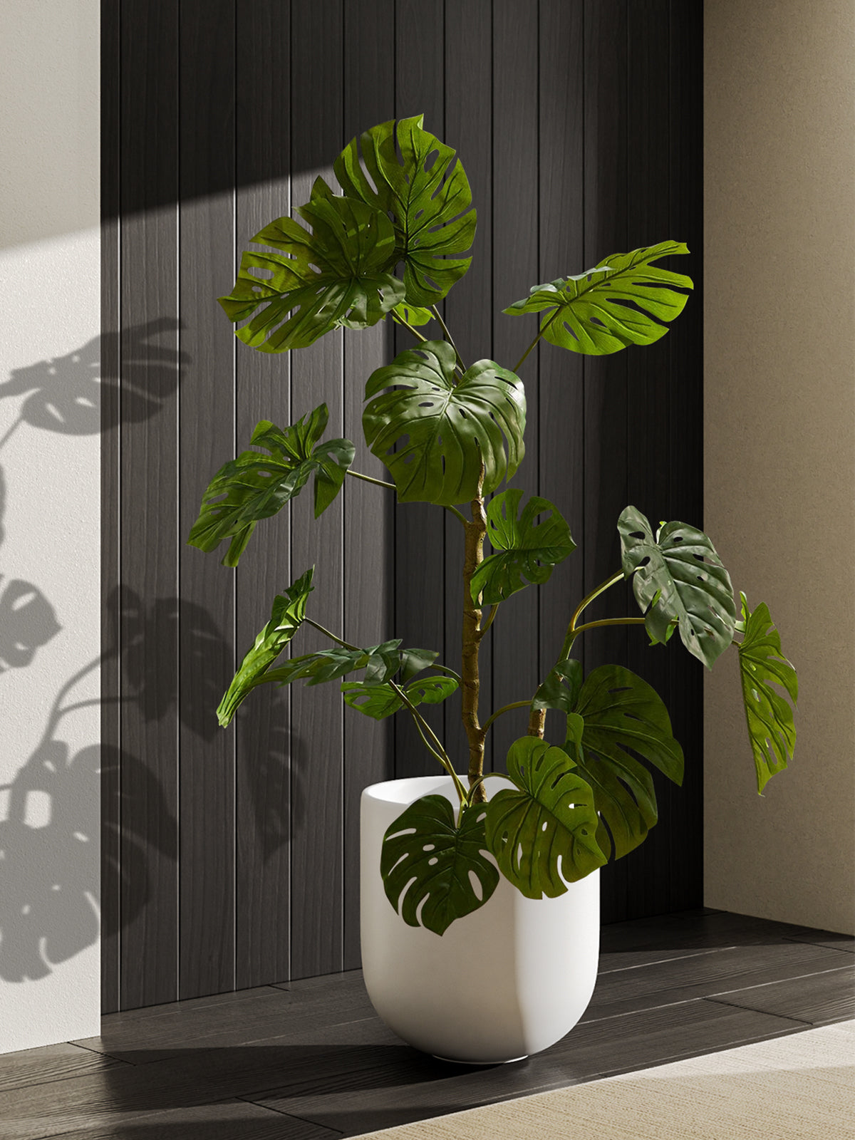 12l plant pots BEMAY 12" Ceramic Plant Pots, Large Flower Pots with Drain Holes & Plu